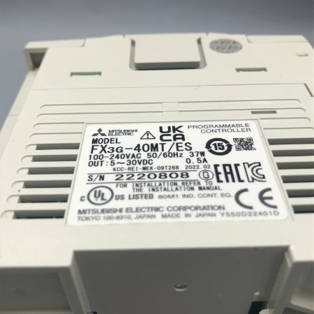 三菱電機 シーケンサ FX3G-40MT/ES