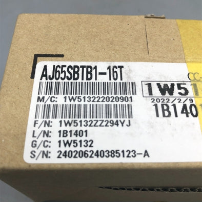 三菱電機 出力ユニット AJ65SBTB1-16T