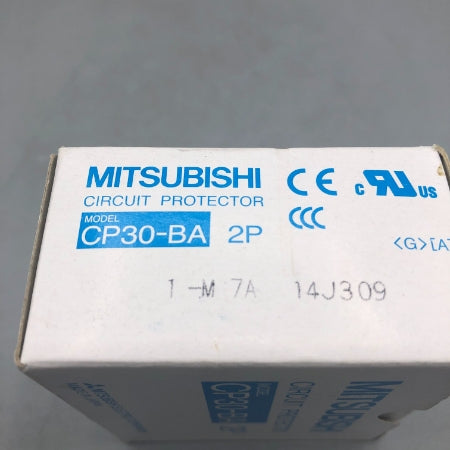 三菱電機 サーキットプロテクタ CP30-BA 2P 1-M 7A