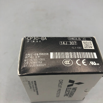 三菱電機 サーキットプロテクタ CP30-BA 2P 1-M 3A A