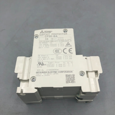 三菱電機 サーキットプロテクタ CP30-BA 2P 1-M 3A A