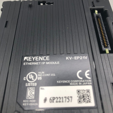 キーエンス EtherNet/IPユニット KV-EP21Ｖ