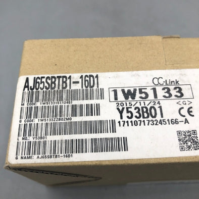 三菱電機 入力ユニット AJ65SBTB1-16D1