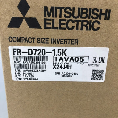 三菱電機 インバータ FR-D720-1.5K
