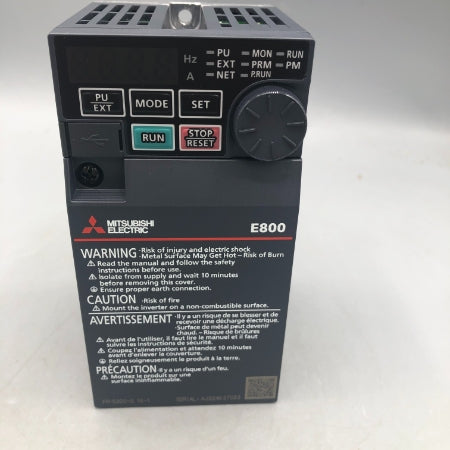 三菱電機 インバータ FR-E820-0.1K-1