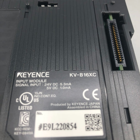 キーエンス 拡張入力ユニット KV-B16XC
