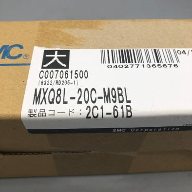 SMC エアスライドテーブル MXQ8L-20C-M9BL