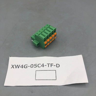 オムロン ねじ付きクランプ式平行型マルチ分岐用コネクタ XW4G-05C4-TF-D
