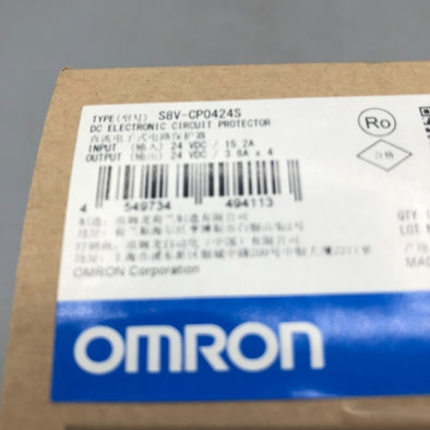 オムロン DC電子式サーキットプロテクタ S8V-CP0424S