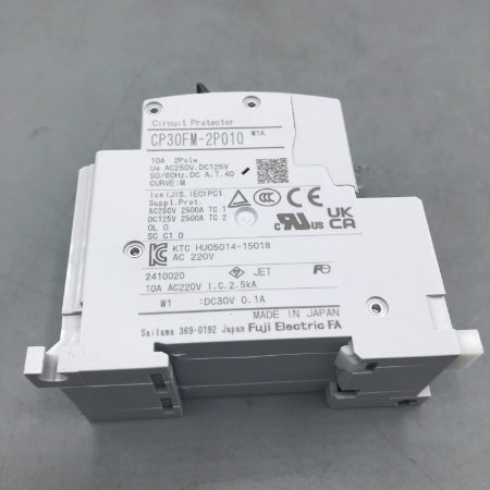 富士電機 サーキットプロテクタ CP30FM-2P010