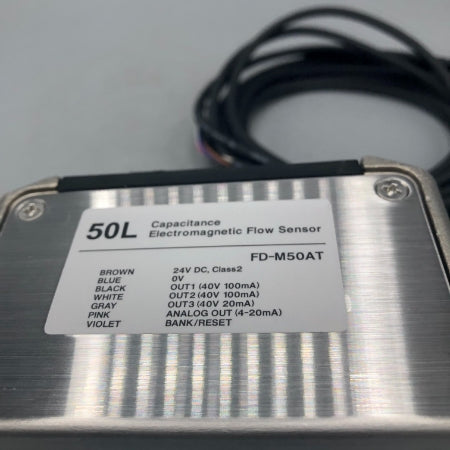 キーエンス 電磁式流量センサ FD-M50AT