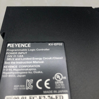 キーエンス EtherNet/IP 対応通信ユニット KV-EP02