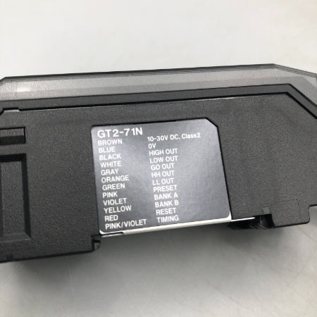 キーエンス アンプユニット DINレールタイプ NPN GT2-71N