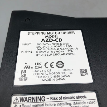 オリエンタルモーター　AZD-CD ドライバー オリエンタルモーター ステッピングモータードライバ AZD-CD | FA機器