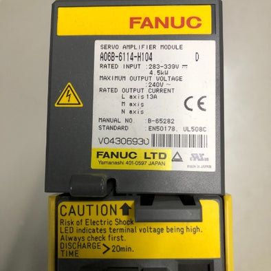 FANUC サーボアンプ A068-6114-H104
