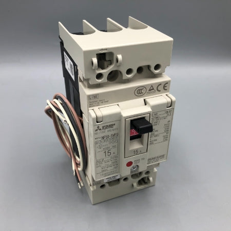 ノーヒューズ遮断器　UL登録品 三菱電機 NF50-SVFU 3P 15A - メカトロパーツ．ｃｏｍ
