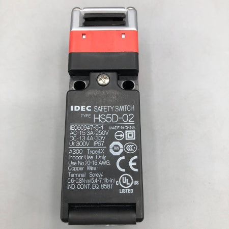 セーフティースイッチ IDEC HS5D-02 | FA機器、メカトロパーツ