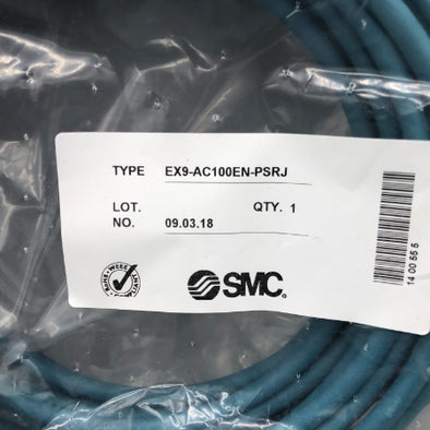 通信用ケーブル（片側コネクタ付) 1m SMC EX9-AC100EN-PSRJ - メカトロパーツ．ｃｏｍ