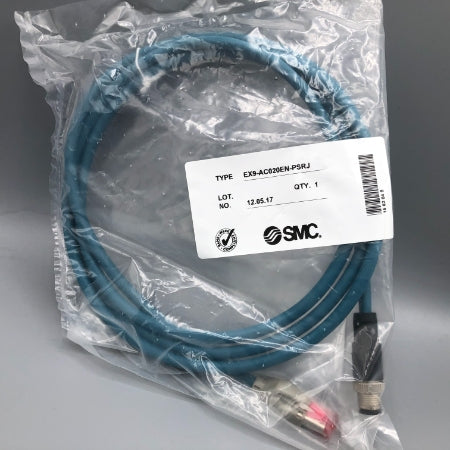 通信用ケーブル（片側コネクタ付） 2m SMC EX9-AC020EN-PSRJ - メカトロパーツ．ｃｏｍ