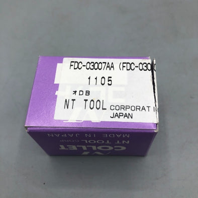 NTツール クーラント穴付き刃具用コレット FDC-03007AA