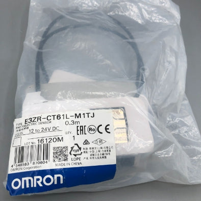 アンプ内蔵形耐油光電センサ  OMRON E3ZR-CT61L-M1TJ 0.3M