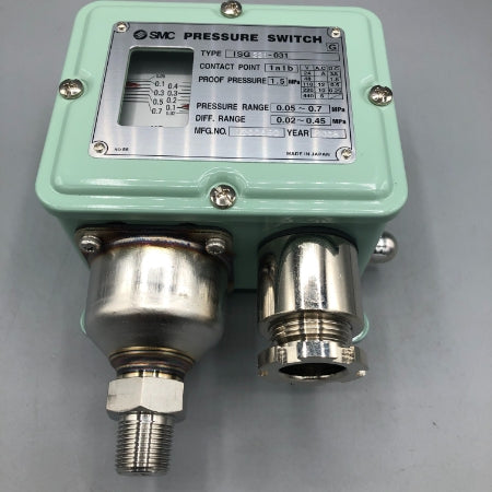SMC 汎用圧力スイッチ ISGシリーズ ISG221-031
