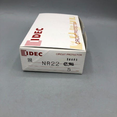 サーキットプロテクタ IDEC NR22