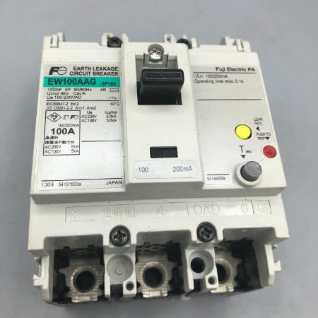 富士電機 オートブレーカ・漏電遮断器 G-TWINシリーズ 一般配線用 EW100AAG-100A-3P100