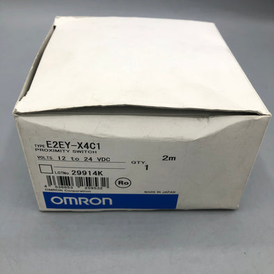 OMRON アルミ検出用アンプ内蔵形近接センサ E2EY-X4C1