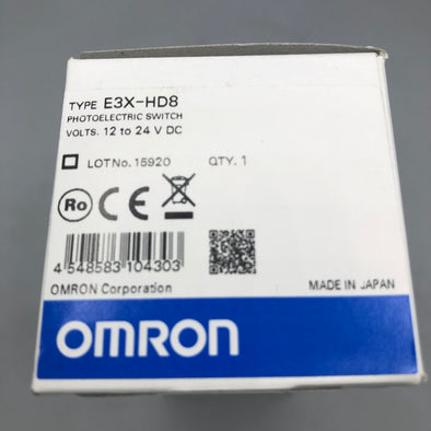 OMRON スマートファイバアンプ E3X-HD8