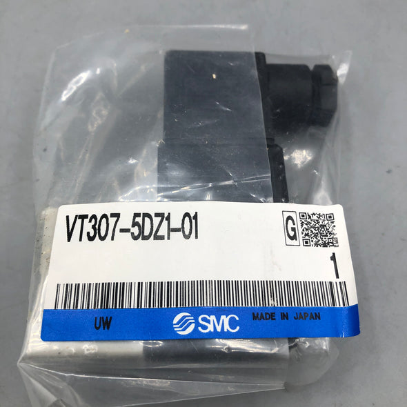 SMC 3ポートソレノイドバルブ VT307-5DZ1-01