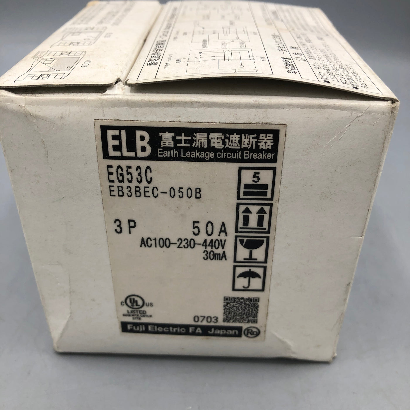 富士電機 漏電遮断器 EG53C 3P 50A | FA機器、メカトロパーツ全般の