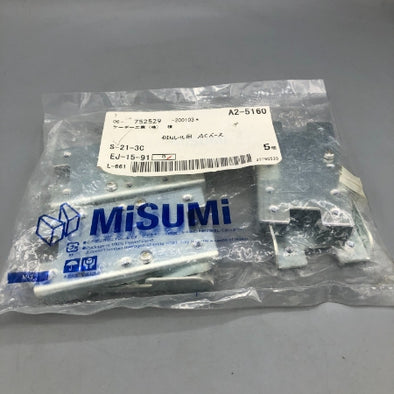 MISUMI DINレール用ACベース S-21-3C
