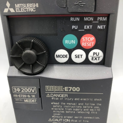 インバータ 三菱電機 FR-E720-0.1K