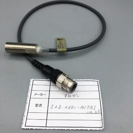 スタンダードタイプ近接センサ オムロン E2E-X3D1-M1TGJ-U 0.3M